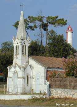 Saint-Palais-sur-Mer, la chapelle des Aviateurs Notre-Dame-du-Platin