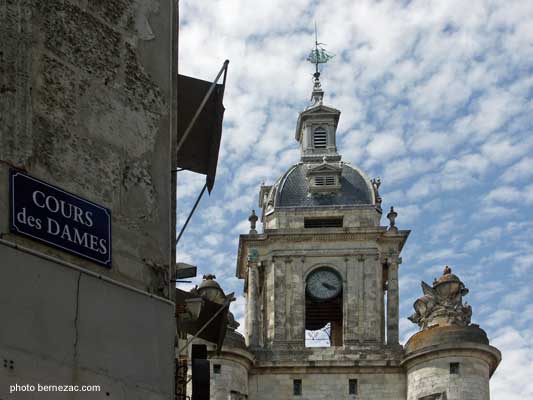 La Rochelle, la porte de la Grosse Horloge, photo 075_01