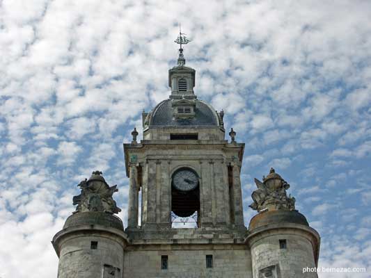 La Rochelle, la porte de la Grosse Horloge, photo 075_02