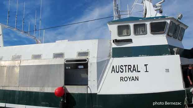 Royan, Austral I dans le port de pêche