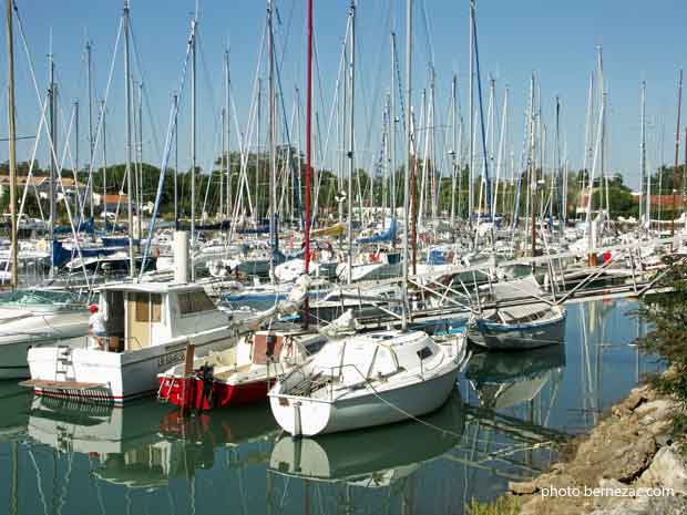 le port de plaisance de Boyardville, île d'Oléron