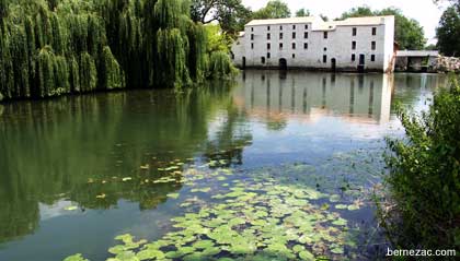 Chaniers, le moulin de la Baine