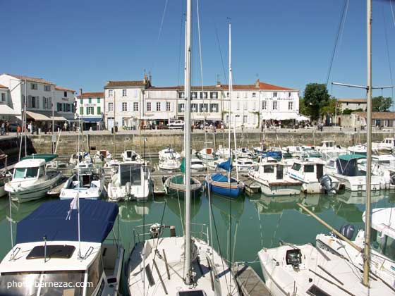 île de Ré, La Flotte, le port et les quais
