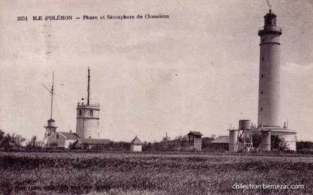 île d'Oléron, le phare de Chassiron en 1920