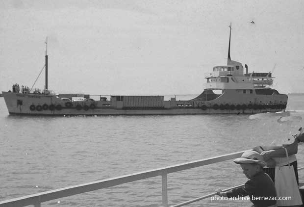 île d'Oléron, le bac en 1960