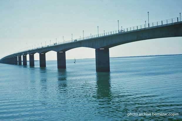 île d'Oléron, le pont en 1966