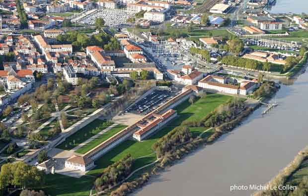 Rochefort, la Corderie Royale et la ville