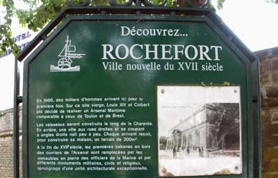 Rochefort, ville nouvelle du 17ème siècle
