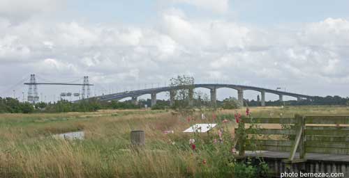 Rochefort, le pont sur la Charente