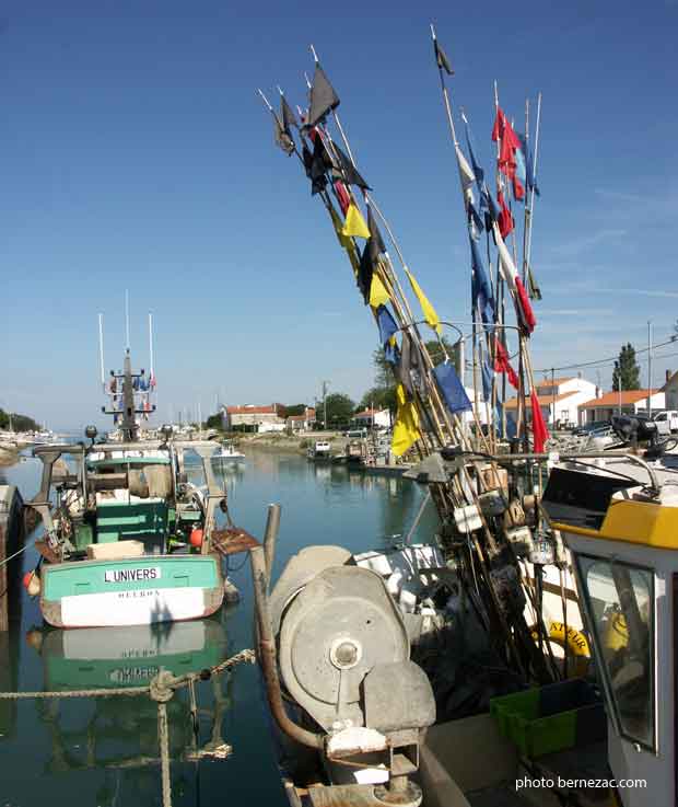 Boyardville, le chenal de la perrotine à marée haute