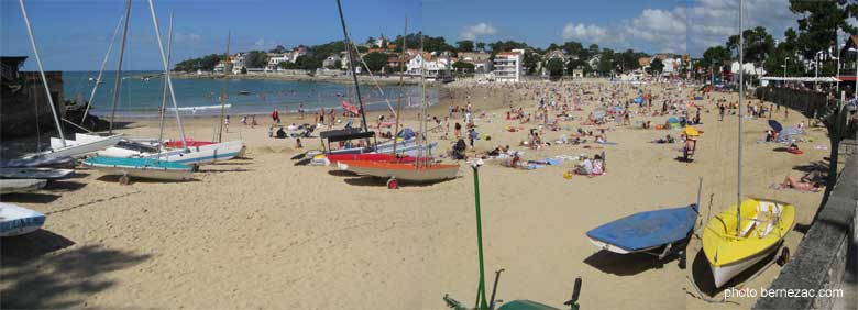 panoramique plage de St-Palais-sur-Mer