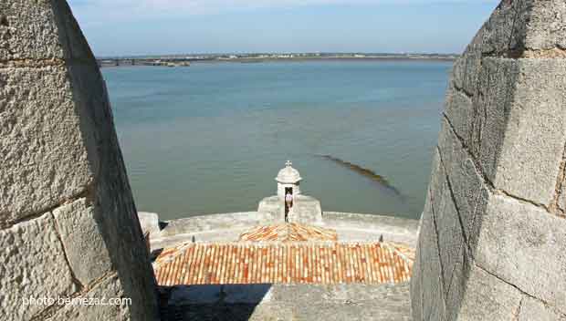 Fort Louvois, courreau d'Oléron