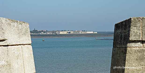 Fort Louvois, vue panoramique sur la citadelle d'Oléron