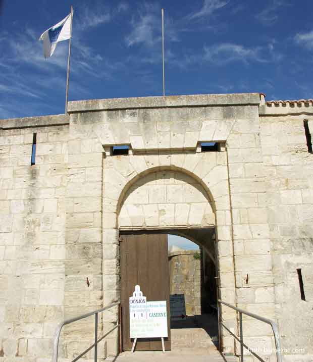 Fort Louvois, entrée
