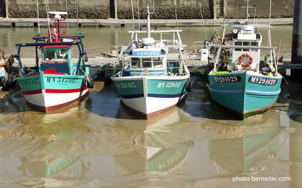 Bourcefranc-Le Chapus, port marée basse