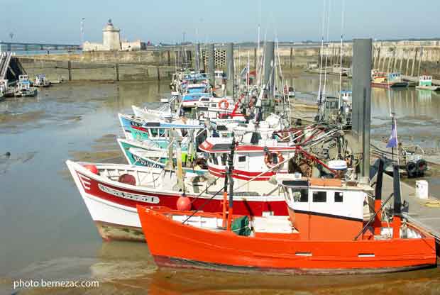 Bourcefranc-Le Chapus, le port et le Fort Louvois