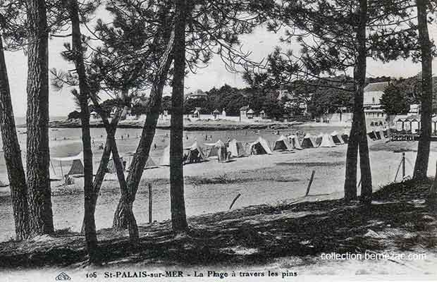 st-palais-sur-mer carte postale ancienne