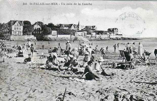 st-palais-sur-mer carte postale ancienne