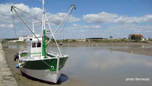 L'Eguille-sur-Seudre, le port, bateau de pêche