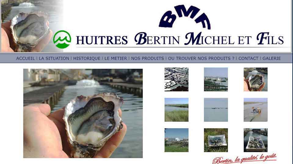 huitres bertin