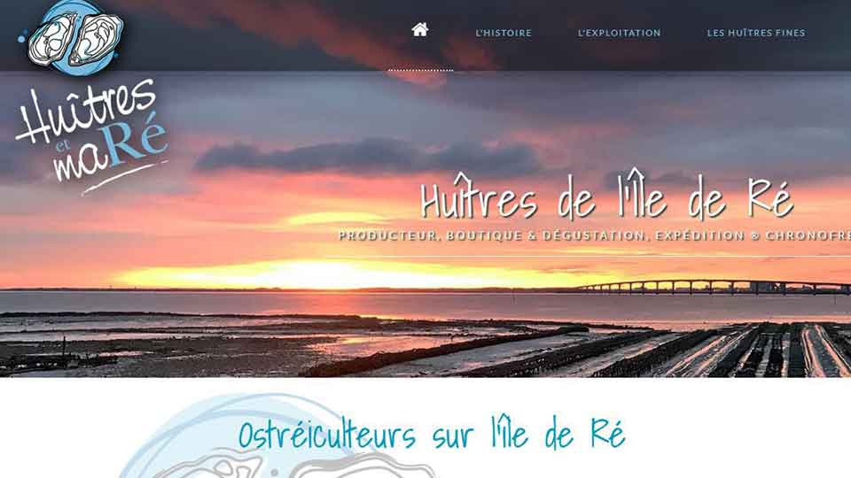 huitres et ma ré île de ré