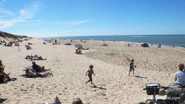 Le Verdon-sur-Mer, pointe de Grave, plage océane