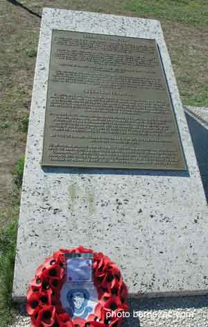 Le Verdon-sur-Mer, pointe de Grave, le monument Frankton