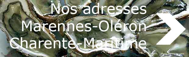 adresses huitres marennes-oleron