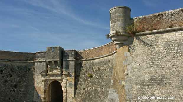 ile de Ré, entrée du fort de la prée