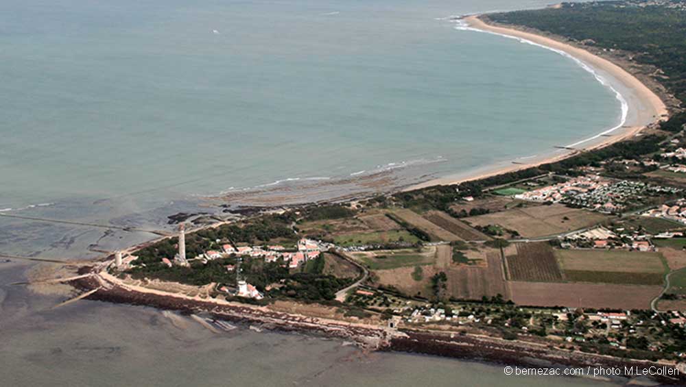 phare des baleines vue aerienne