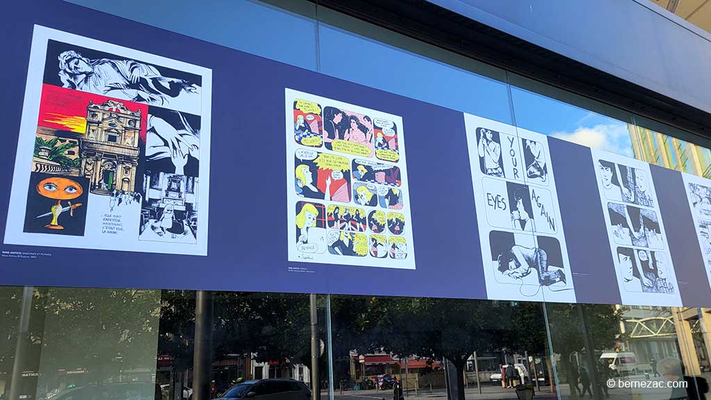 poitiers gare, exposition BD