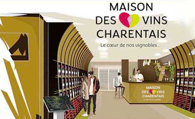 Cognac, maison des vins charentais