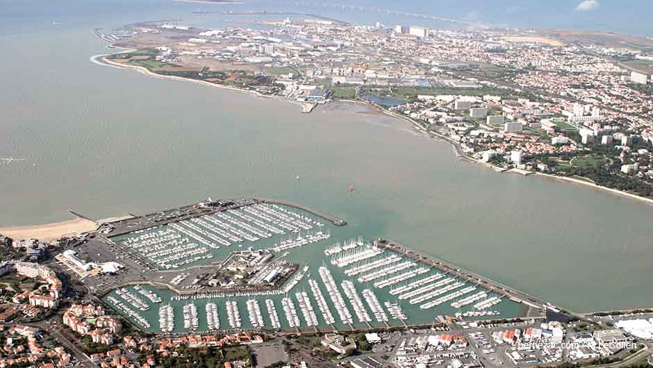 La Rochelle vue aérienne