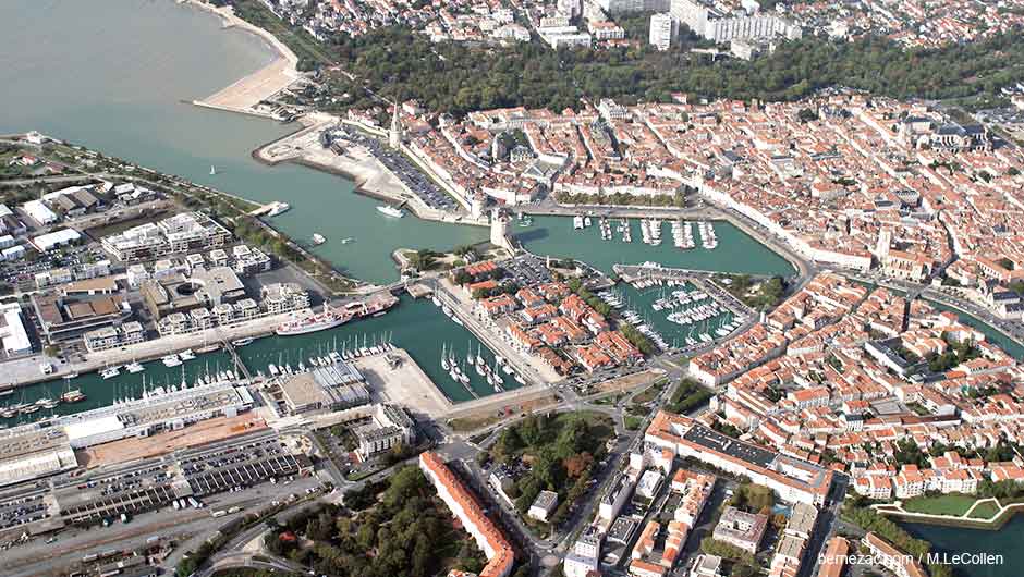 	La Rochelle vue aérienne