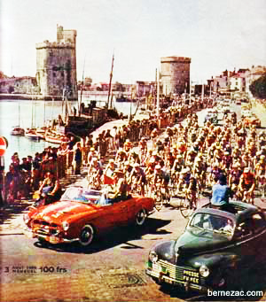 tour de France 1956 à La Rochelle