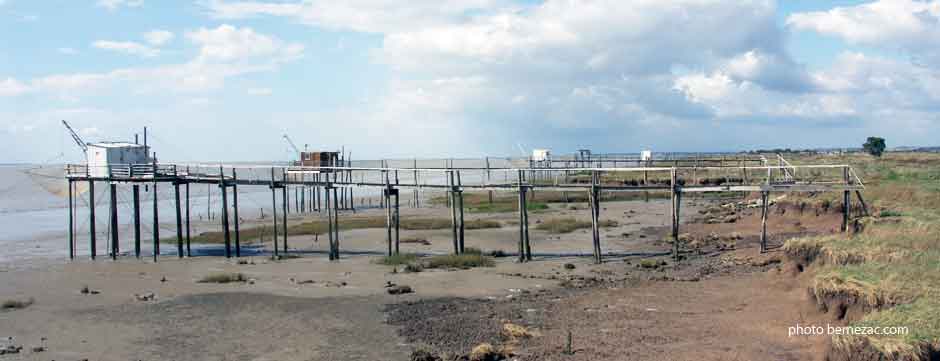 Port Conac, les carrelets