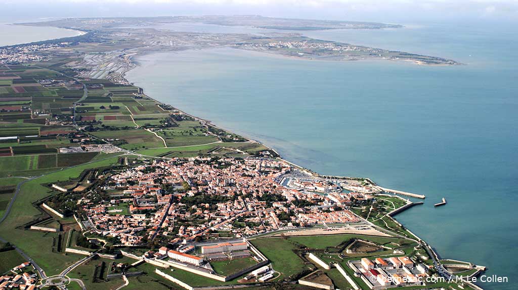 île de Ré vue aérienne 