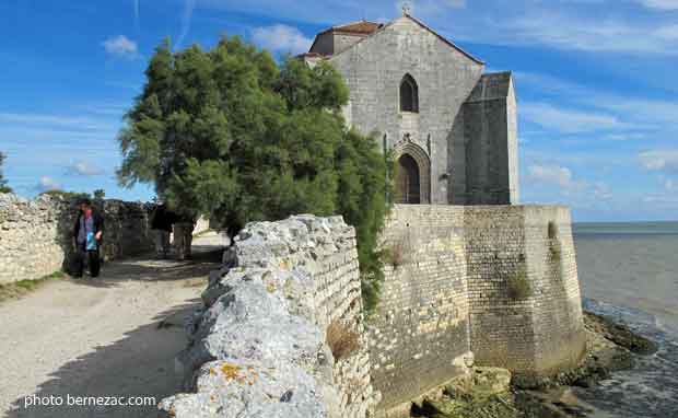 Talmont, église Sainte-Radegonde, côté ouest