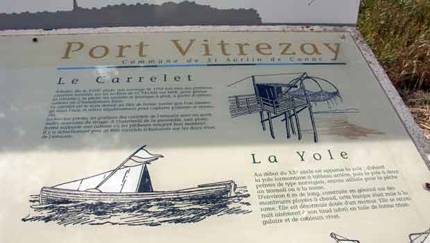 Vitrezay, yole et carrelet