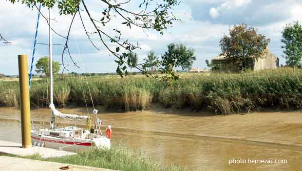 Vitrezay, le chenal et les marais