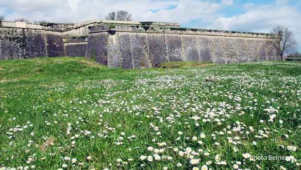 les remparts de la Citadelle de Blaye