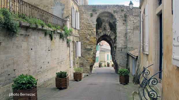 Bourg-sur-Gironde, des ruelles étroites et pittoresques 