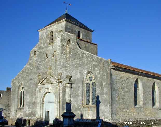 Brouage, église Saint-Pierre, vue latérale côté sud