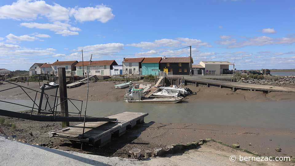 la Seudre à chaillevette port ostréicole