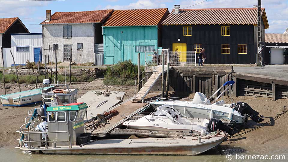 la Seudre à chaillevette port ostréicole