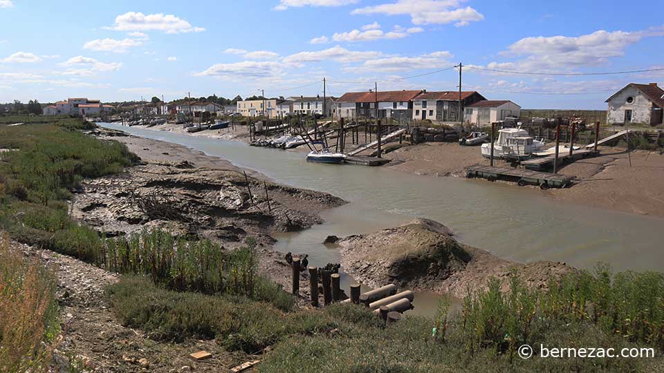 la Seudre à chaillevette port ostréicole