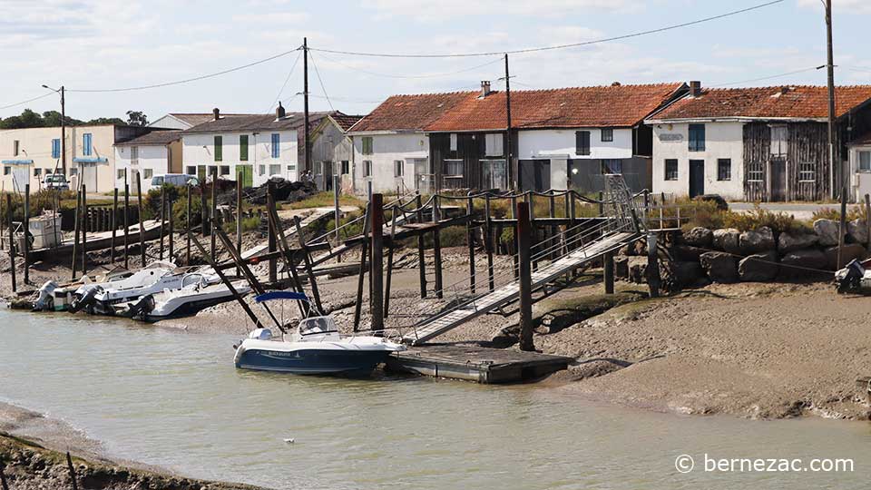 la Seudre à chaillevette port ostréicole