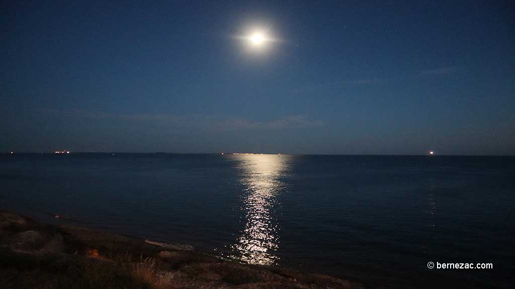 Saint-Palais-sur-Mer, la Grande-Côte, coucher de soleil