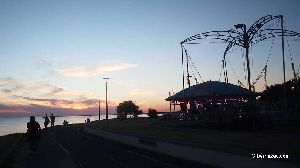 Saint-Palais-sur-Mer, la Grande-Côte, coucher de soleil