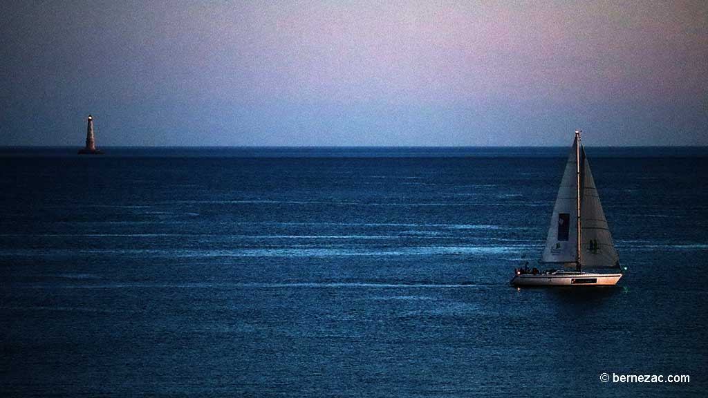 Saint-Palais-sur-Mer, la Grande-Côte, coucher de soleil